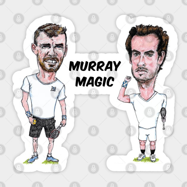 Murray Magic Sticker by dizzycat-biz